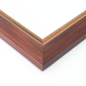 Brauner Bilderrahmen 32mm mit Landhaus Themen Rahmen 10x15 15x20 20x30 30x40 40x50 50x60 50x70 60x80 a1 a2 a3 a4 a5 a6 a7