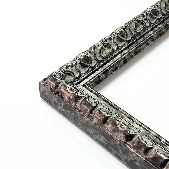 Antique silver picture frame 30 mm width, Photo frame, Handmade, Poster frame,A1 A2 A3 A4 A5 A6 A7 A8 10x15 20x30 30x40 50x60 50x70 60x80