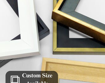 Floating Canvas Frame for Art and Prints | Elegant Display for Paintings, Canvas Panels & Posters | Perfect for Galleries, Homes and Offices
