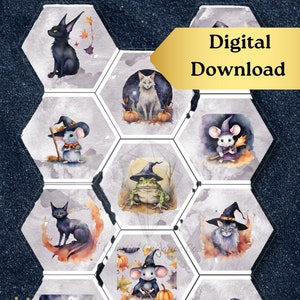 Brujas efímeras para álbumes de recortes, poción de tarot, diario basura, caldero familiar para manualidades en papel, libro de polillas Grimoire de las sombras, mariposas delicadas
