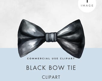 Schwarze Fliege (Clip-Art), Einzelbild, kommerzielle Nutzung, transparentes PNG, Aquarell-Fliege (Clip-Art), Herrenkrawatte, sofortiger digitaler Download