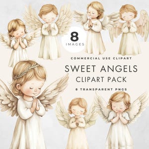 Joli clipart ange de Noël, usage commercial, PNG transparent, petits anges, nativité, baptême, chrétien, religieux, téléchargement immédiat