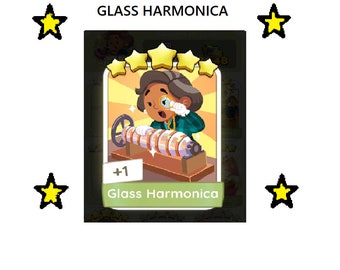 Glass Harmonica Available Stock, 5 STAR Sticker