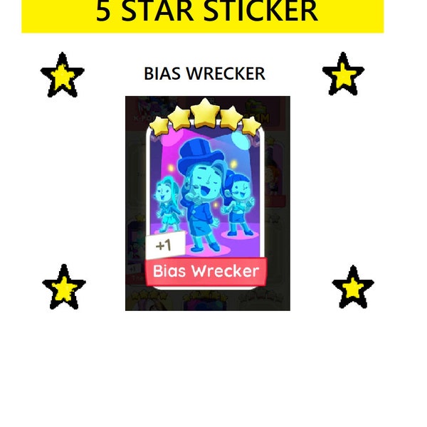 Bias Wrecker  Available Stock, 5STAR Sticker