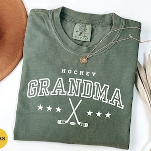 Hockey Grandma Shirt, Hockey Day Shirt, Sports Grandma Shirt, Hockey Mom, Mothers Day Gift, Hockey Women, Gift For Her