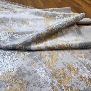 Top Quality Silk Rug, Luxury Silk Rug, Grey Gold Silk Rug, 5x8 Area Rug, Authentic Carpet, Living Room Rug, Bamboo Silk Rug, Premium Carpet