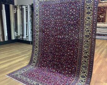Flower Design Rug, Handmade Rug, 5x7 Area Rug, Turkish Carpet, Wool Rug, Bohomian Rug, Burgundy Rug, Vintage Rug, Oushak Rug, Neutral Carpet