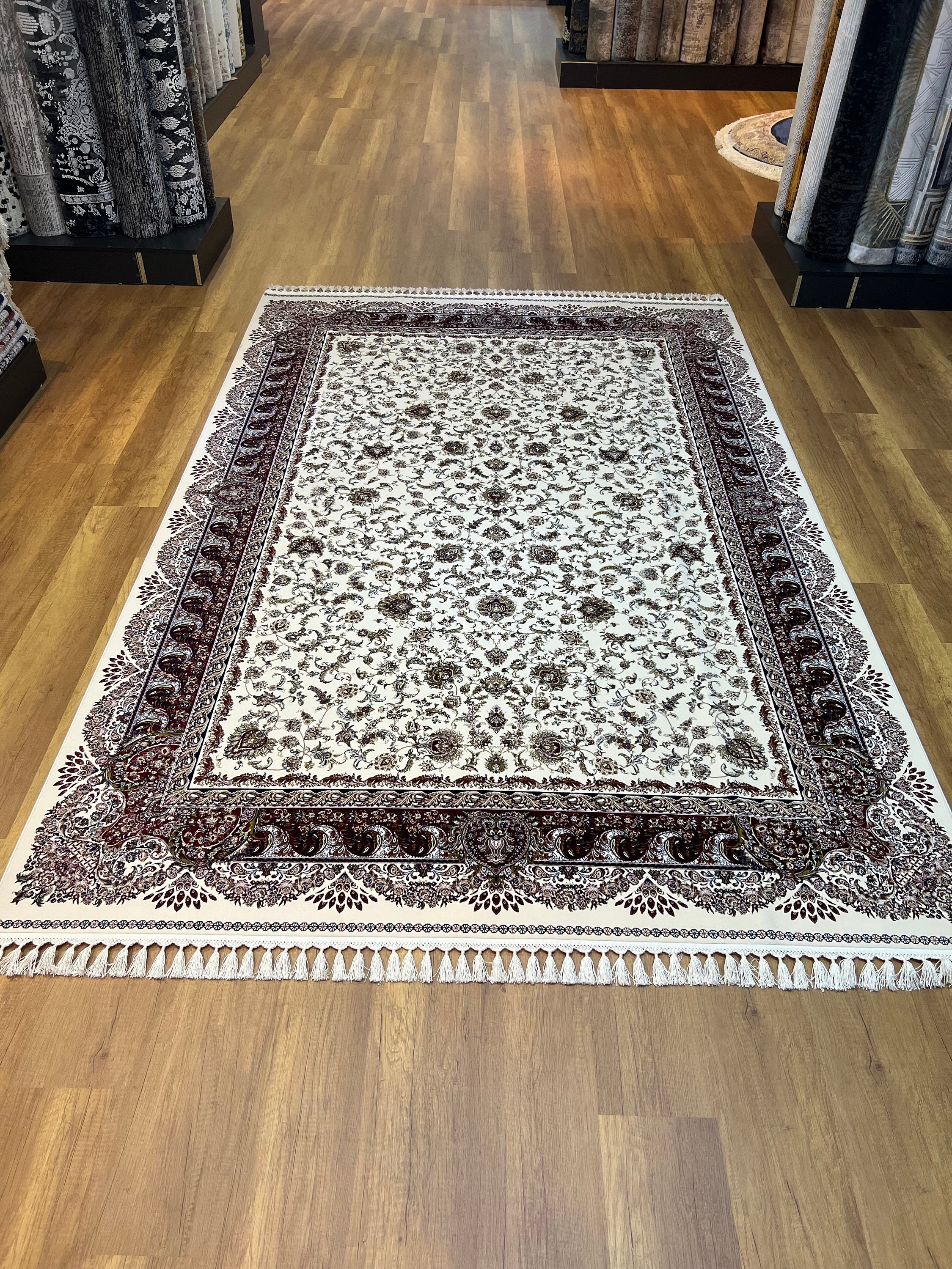 Teppich aus Bambus Seide, 200x250cm, Handwebteppich, - Etsy.de