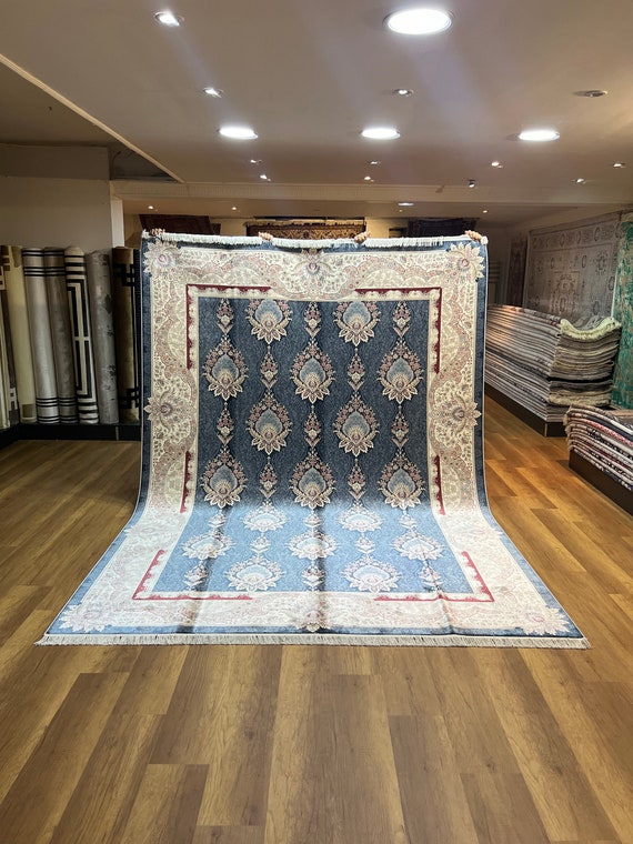 bergre Bambus Seidenteppich, Palace Anatolian Stil, 20 x 30 cm - Etsy.de