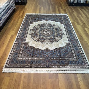 2,2 x 3 m Seidenteppich, Antiker Teppich, Authentischer Teppich, Handgeknüpfter Teppich, Antiker Teppich