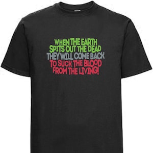 ZOMBIE FLESH EATERS (Zombie / Zombi 2) premium quality t-shirt