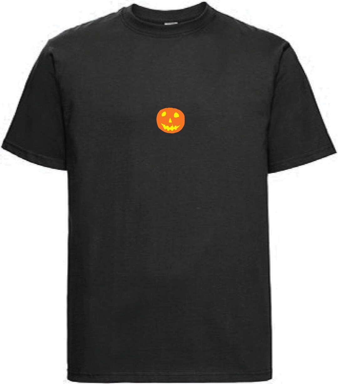 【RONRON】24SS  PUMPKIN PUFF T SHIRT JACK O' LANTERN PUMPKIN Women's T-shirt / Easy Halloween