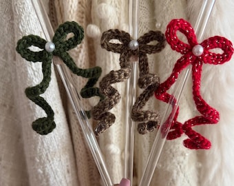 Christmas Straw toppers