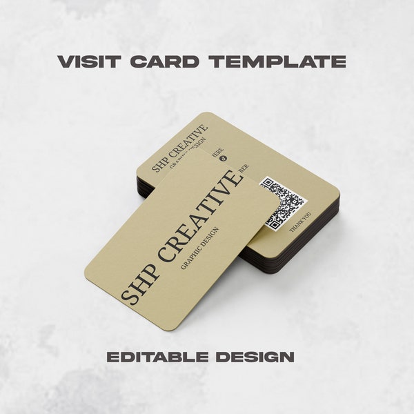 Visit Card/ Visitenkarten Template