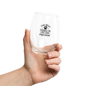 Dog Lover Wine Glass