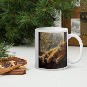 Orange Cat Mug