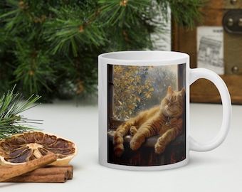 Orange Cat Mug