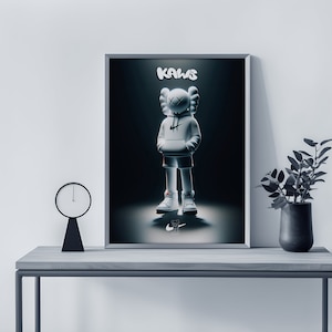 Hypebeast Poster,set of 3,printable KAWS Graffiti Poster,hypebeast Toys ...