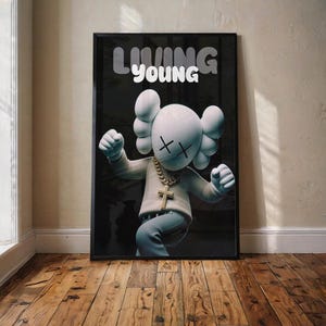 Graffiti Poster Set: Christian Hypebeast Figure Prints (digital ...