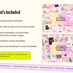 Colorful website, squarespace template, bold website template, template colorful, pastel website template, crafts squarespace, squarespace theme, branding bundle, template funky, retro colorful, kids rainbow, store template, clothing boutique