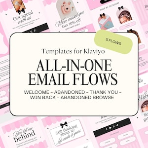 Klaviyo Email Marketing Templates: Automation Flows for Shopify