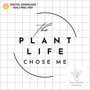 Plant Life Cut File, Plant Mom Svg, Plant lady svg, Funny Plant Svg, Gardening Svg, House Plants SVG, Plant Lover Gift, Digital Download