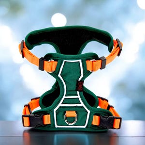 Soft Padded Dog Harness – No Pull, Adjustable & Comfortable Pet Vest for Small Medium Large Dogs – Easy On and Off