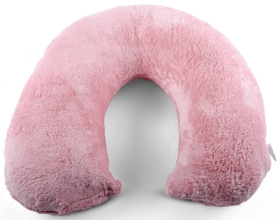 Luxury V Shaped Teddy Fleece Fur Cosy Thermal Body Neck Support Pregnancy Orthopaedic Pillow 80cm X 25cm X 20cm 32 X 10 X 8 by Littens Etsy