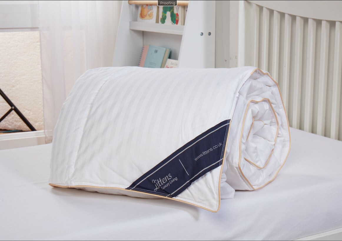 Double Bed Size Premium Cotton Duvet Quilt 230TC, Microfibre Filled