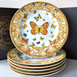Versace plates set Etsy Espana