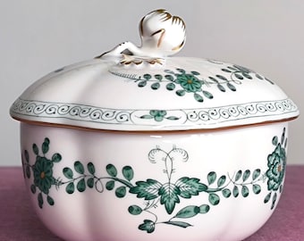 アンティーク マイセン アウグストゥス王 手描き磁器小物入れ - Etsy 日本