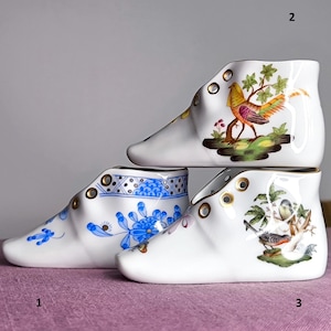 Herend Baby Shoe - Etsy Canada
