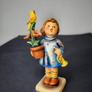 Vintage Goebel Hummel Figurine # 17 / 0 Congratulations - Germany Collectible Porcelain figurines gift idea - Vintage Porcelain Art Hummel
