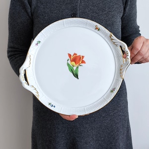 Herend Porcelain Tray - Herend Hungary Kitty series Fine China Porcelain, herend plate porcelain gift