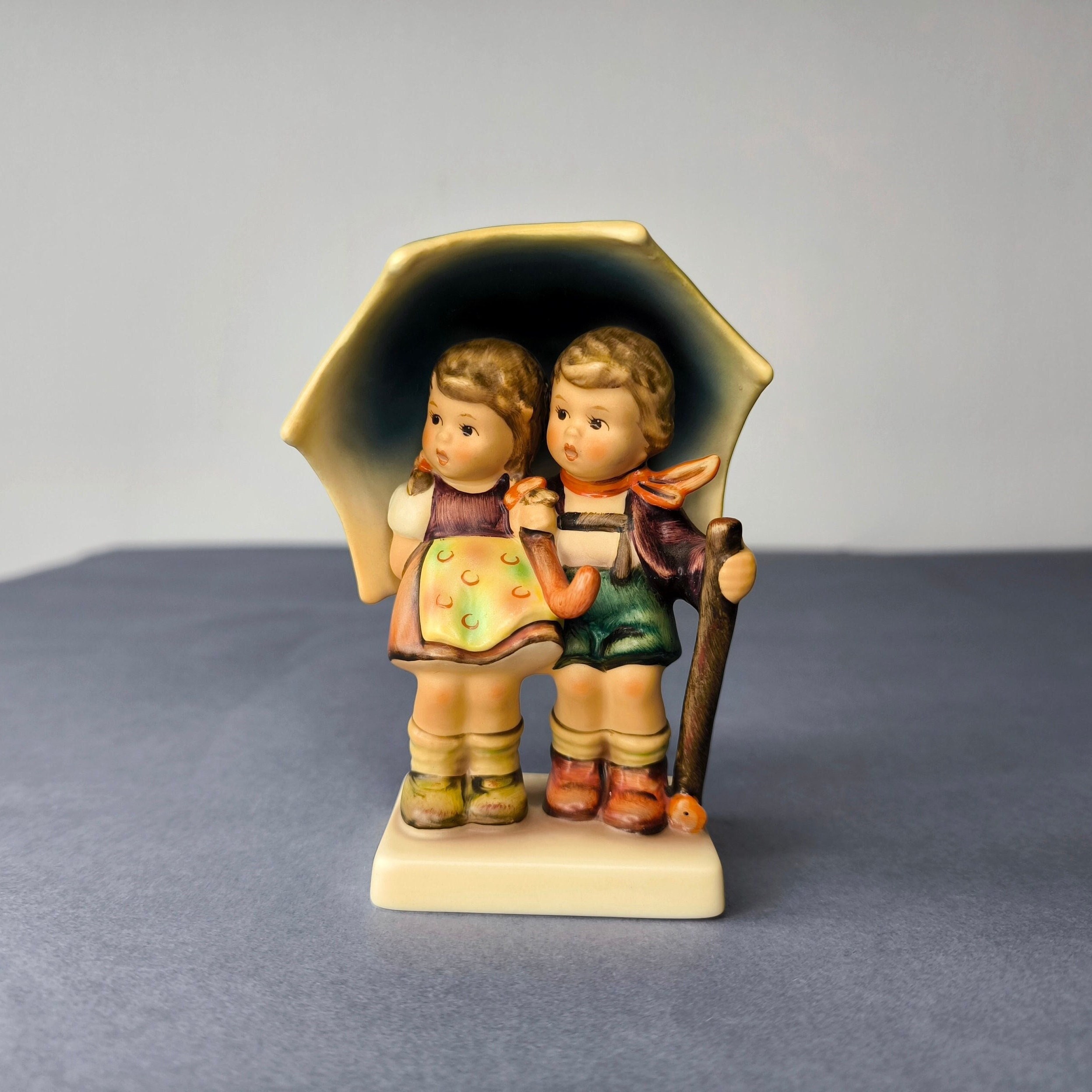 Vintage Goebel Hummel Figurine # 71 2/0 Stormy Weather- Germany