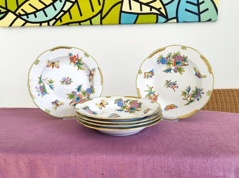 Herend Queen Victoria Bread & Butter Plate - Thumbnail 2