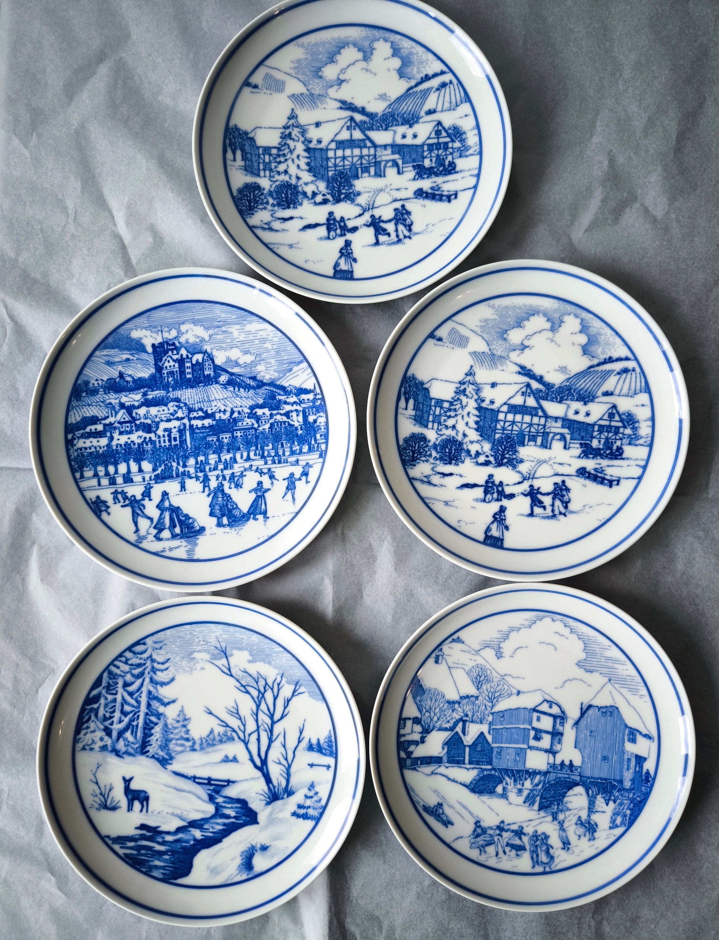 HUTSCHENREUTHER MIDI DINNER PLATE 5枚セット il_fullxfull.6177110521_l2kd.jpg