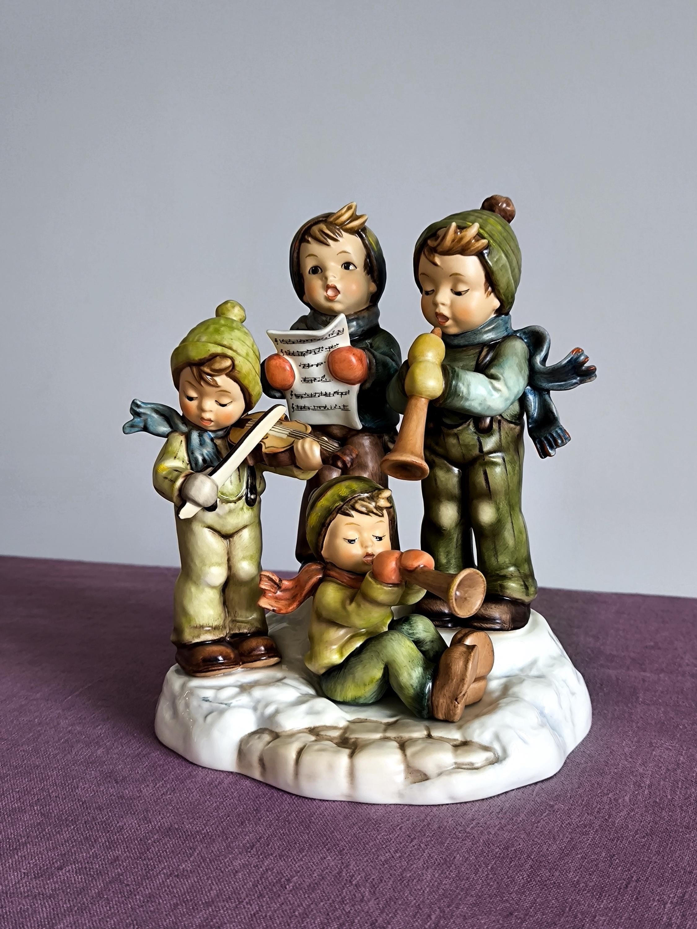 Large Goebel Hummel Figurine Strike up the Band, 1995 Century