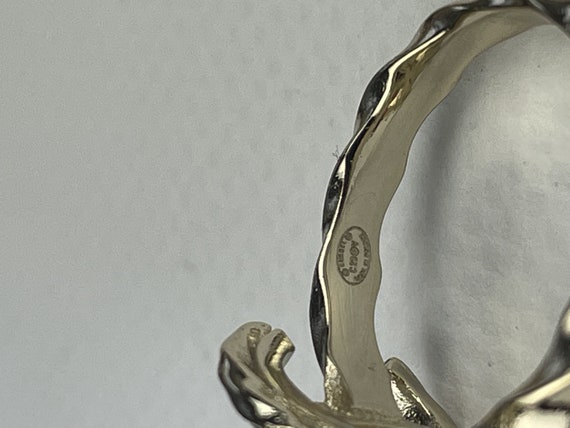 Vintage Chanel Classic Women's Ring Size 7 - image 3