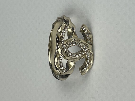 Vintage Chanel Classic Women's Ring Size 7 - image 7