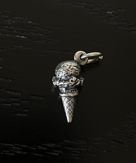 James Avery Retired Icecream Cone Charm Gem