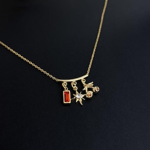 DIY Minimalist Charm Necklaces for Women, Handmade Pendant Choker Necklace, Custom Vintage Chunky Necklace, Personalized Unique Necklace