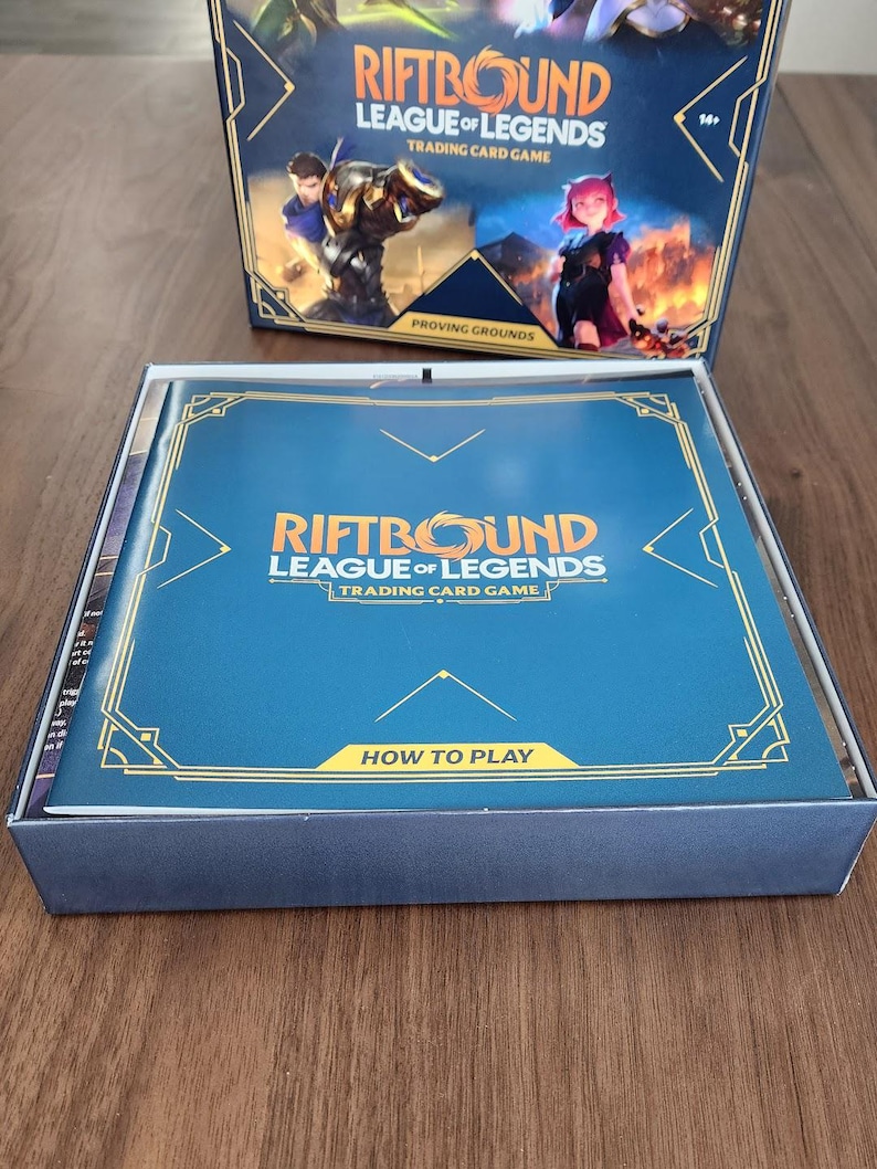 Riftbound Proving Grounds Box Insert Organizer, Easy Dividers, Dense ...