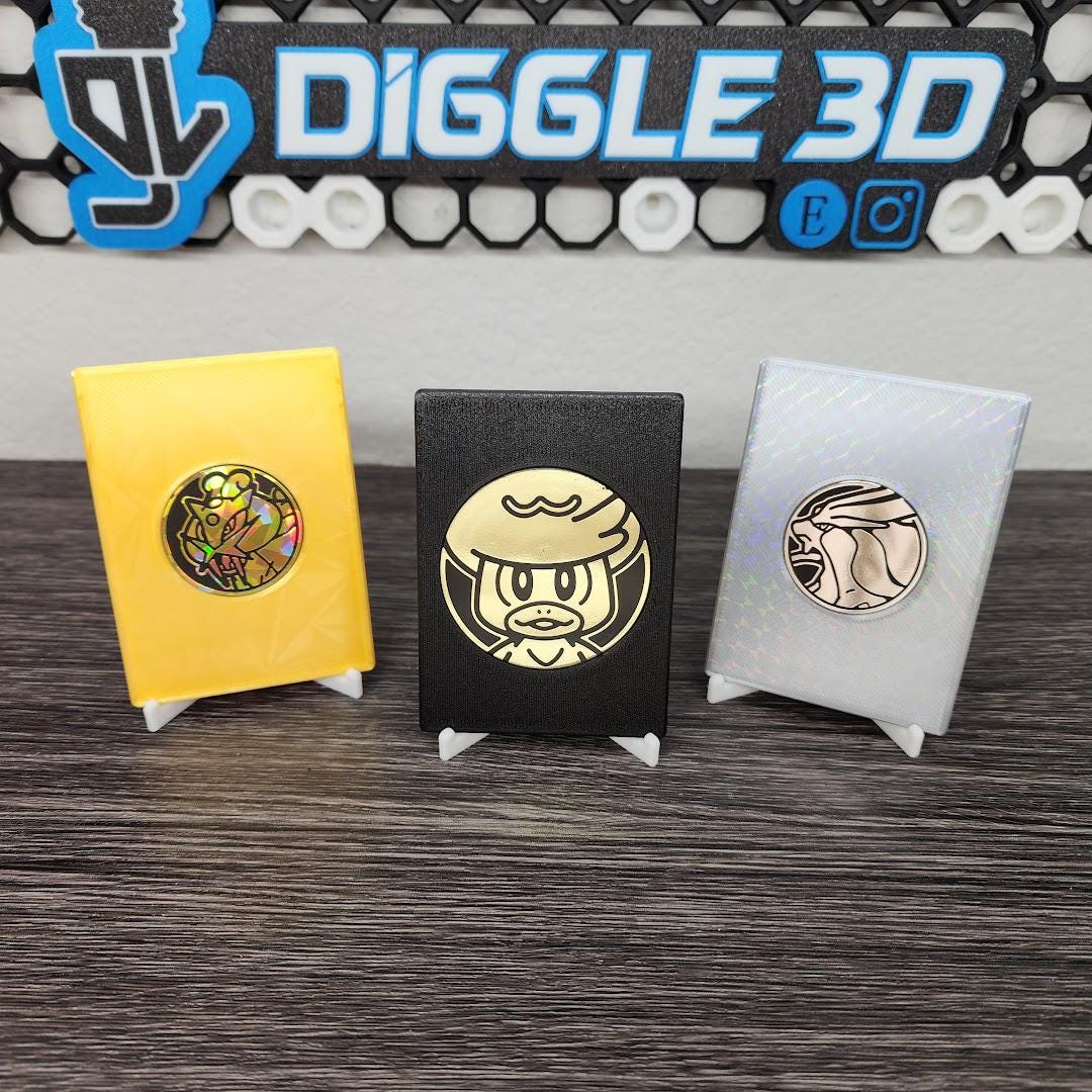 Pokemon Coin Sleeve Display Holder TCG Pokecoin