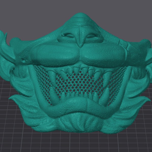 Lion Mask 3D .STL File ( 2 Pieces)