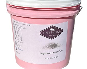 Dead Sea Magnesium Chloride Flakes - 14# Bucket