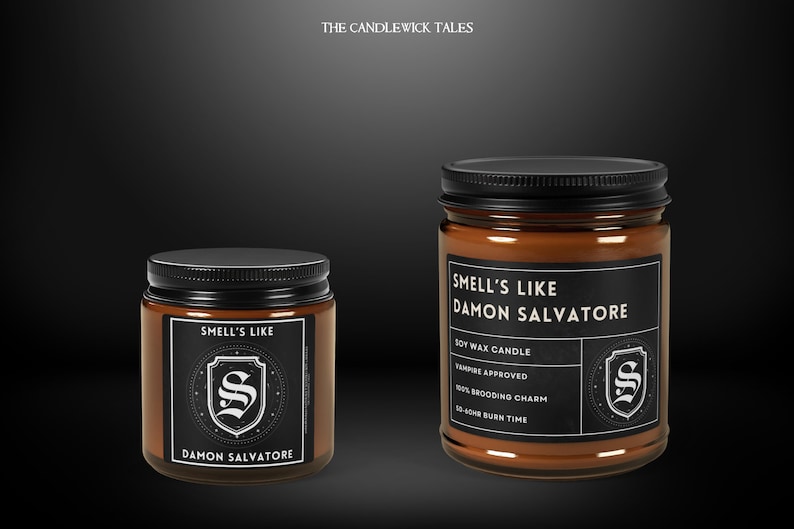Smells Like Damon Salvatore Candle - Thumbnail 4