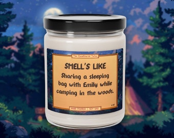 Emily Candle | Sharing a sleeping bag | Stardew Valley Gift | Game Inspired Candle | Stardew Valley Heart Event | Vegan Soy Wax 9oz