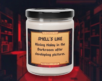 Haley Candle | Kissing in the Darkroom | Stardew Valley Gift | Game Inspired Candle | Stardew Valley Heart Event | Vegan Soy Wax 9oz
