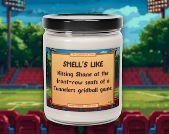 Shane Candle | Kissing at the Tunnelers Game | Stardew Valley Gift | Game Inspired Candle | Stardew Valley Heart Event | Vegan Soy Wax 9oz